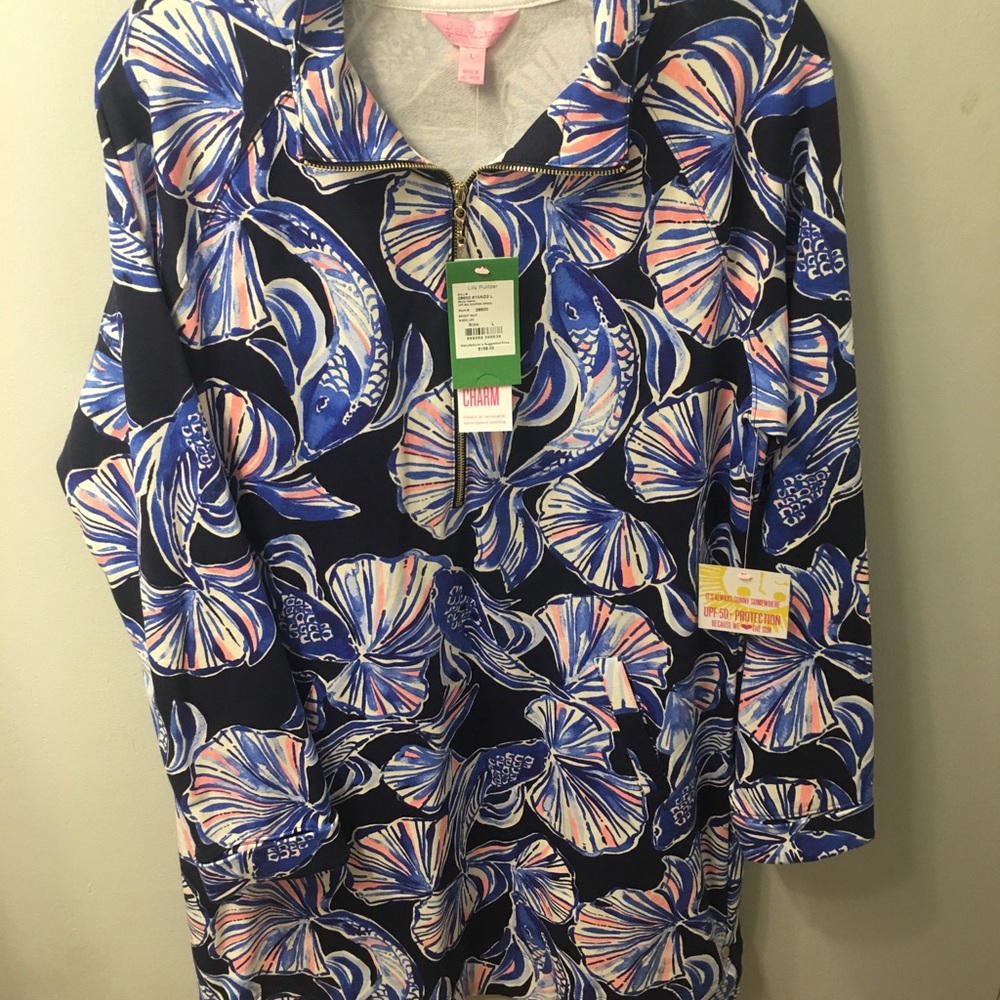 Large Lilly Pulitzer Skipper Popover dress NWT